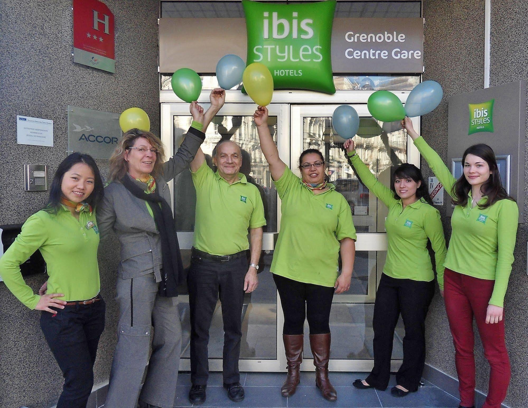 Ibis Styles Grenoble Centre Gare Hotel Kültér fotó